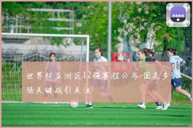 世界杯亚洲区12强赛程公布 国足多场关键战引关注